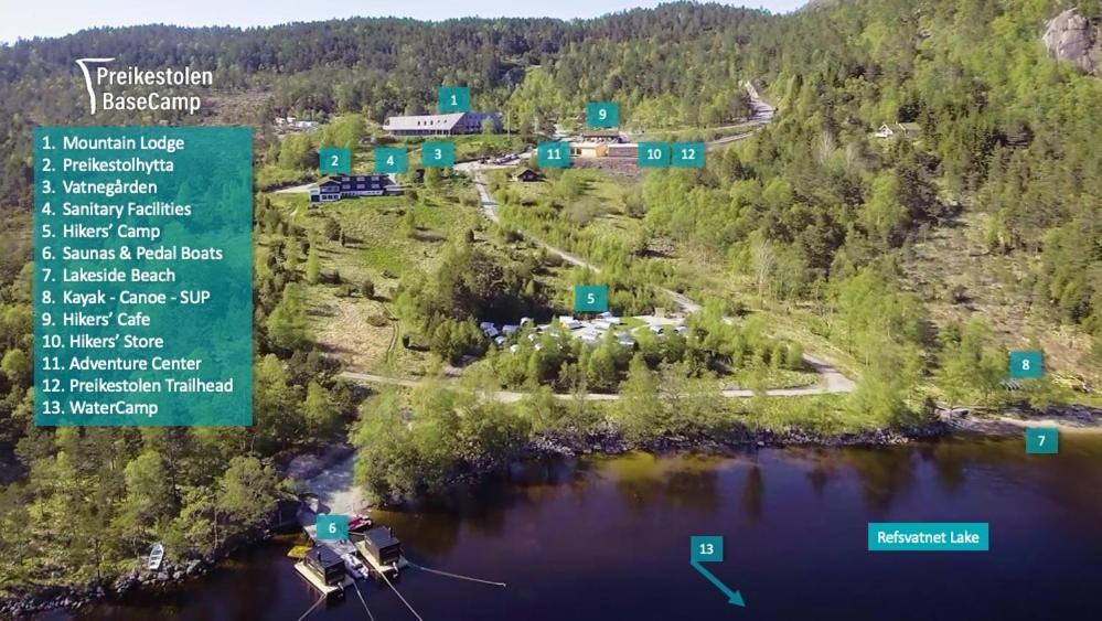 Hikers Camp, Part Of Preikestolen Basecamp 호텔 요플란드 외부 사진