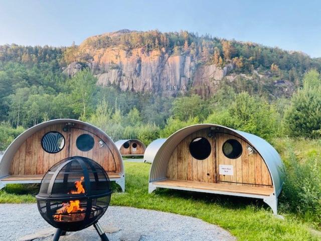 Hikers Camp, Part Of Preikestolen Basecamp 호텔 요플란드 외부 사진
